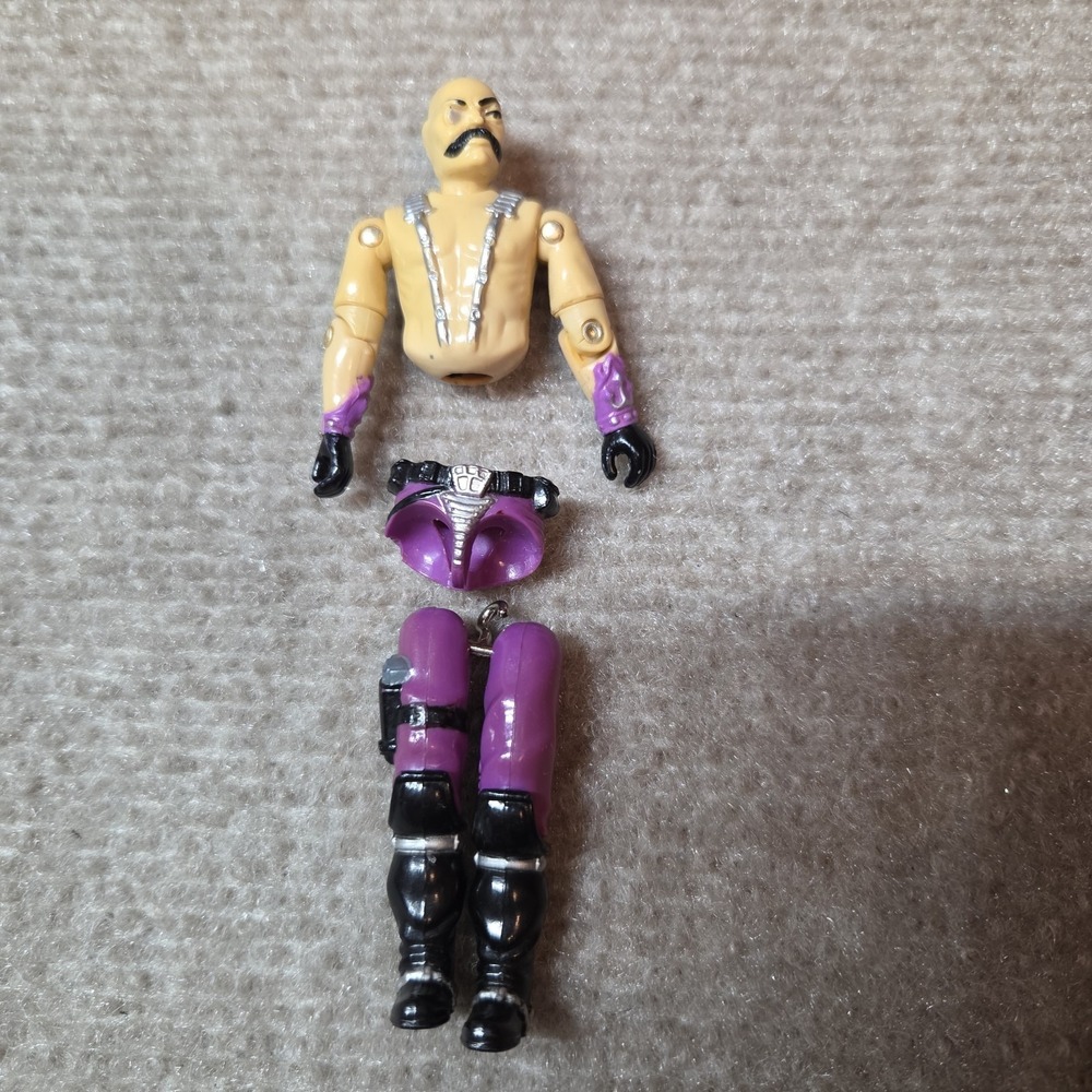 VINTAGE GI JOE 1986 DR MINDBENDER FIGURE HASBRO ARAH PARTS As Is